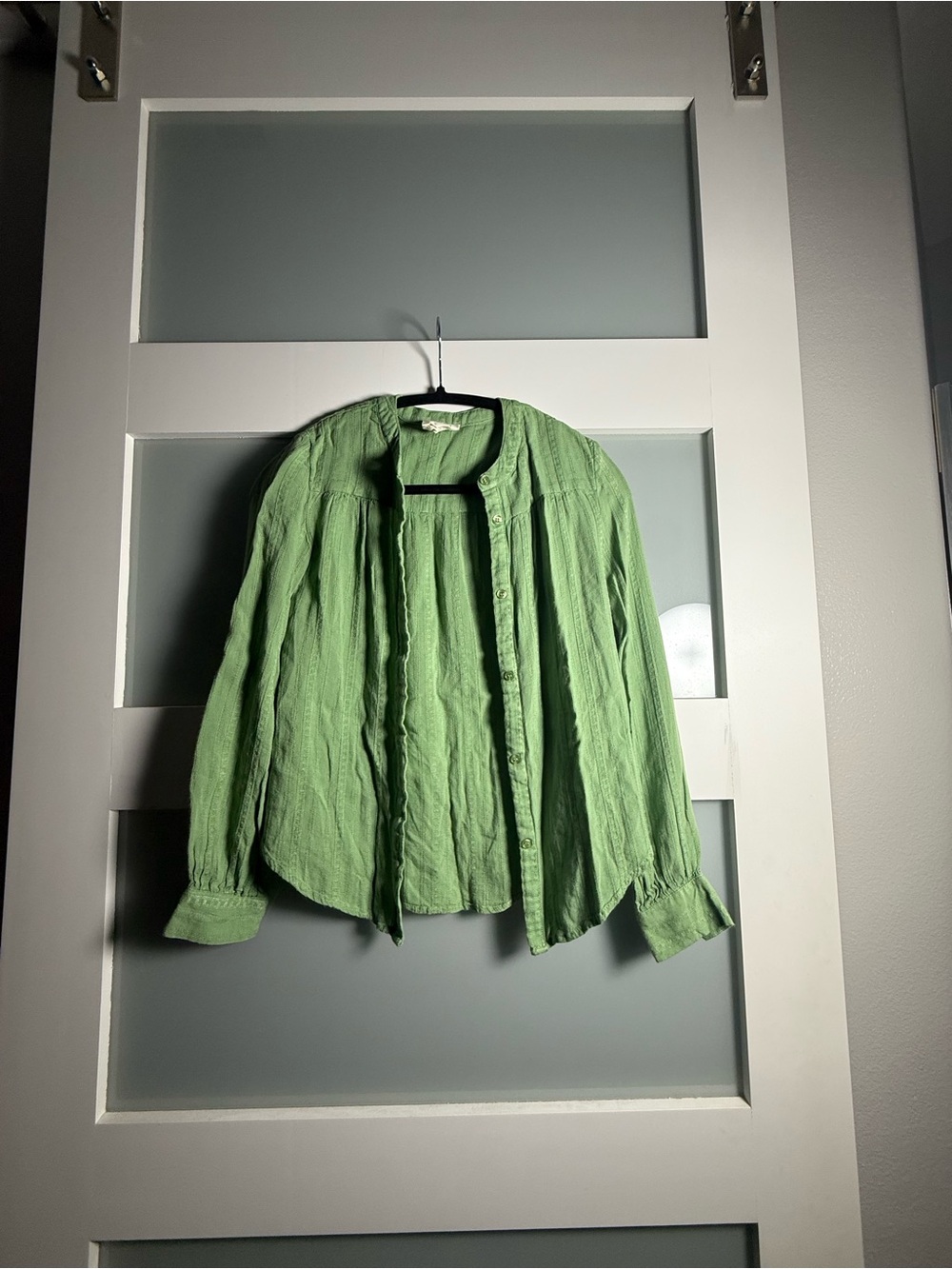 Harper Mint Green Textured Knit Top